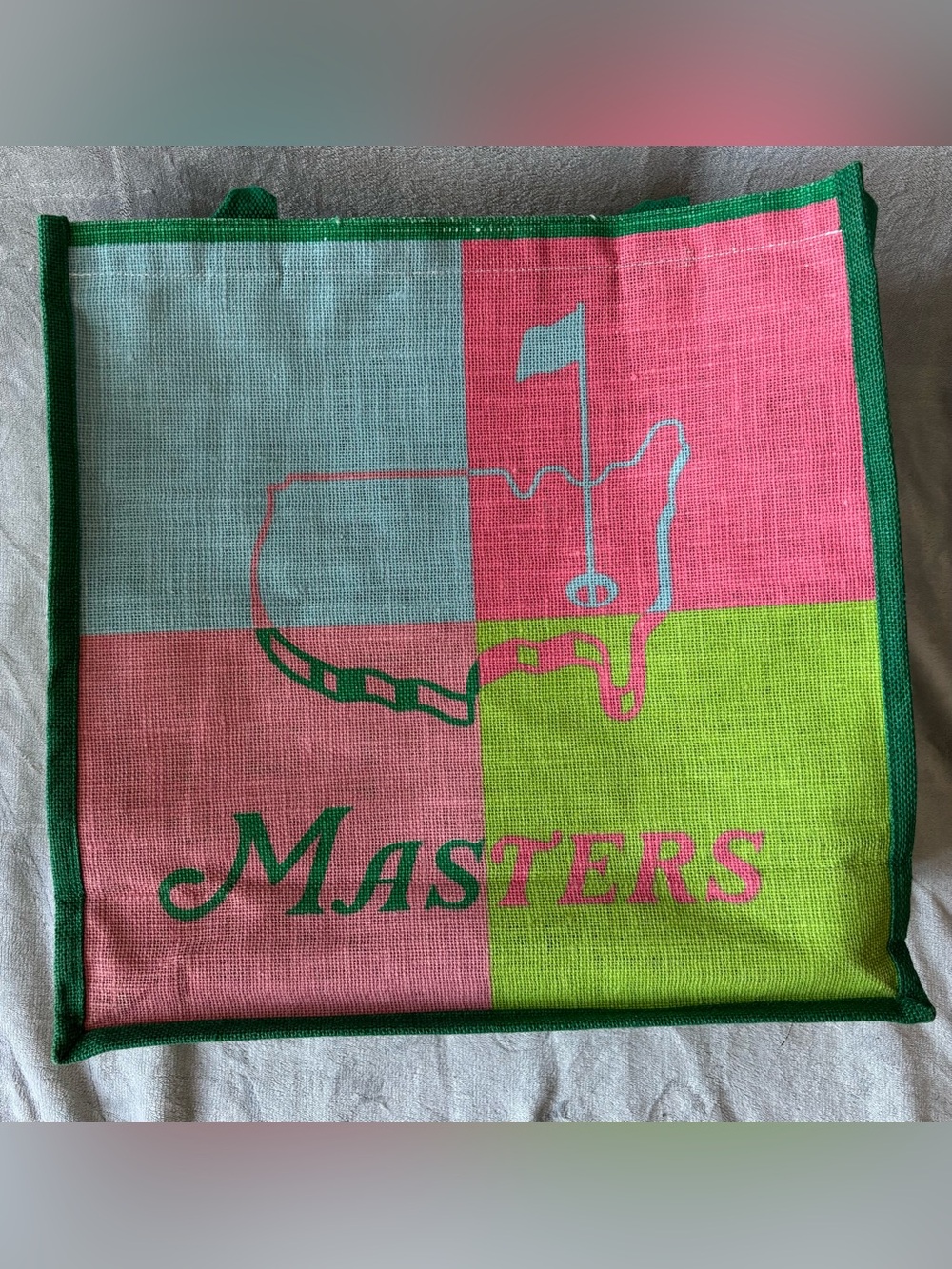 The Masters Colourful Tote Bag